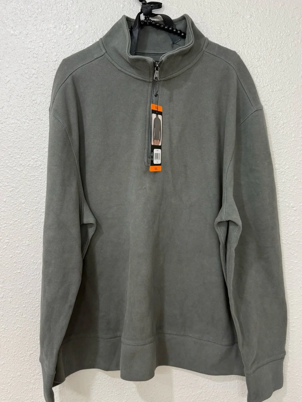Banana Republic Men's 1/4 Zip Pullover Sweatshirt Size XXL NWT